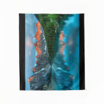 Fotografía paisajística de Montaña y Lago Escénico