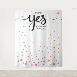 Tapiz fotomatón de fondo de COMPROMISO