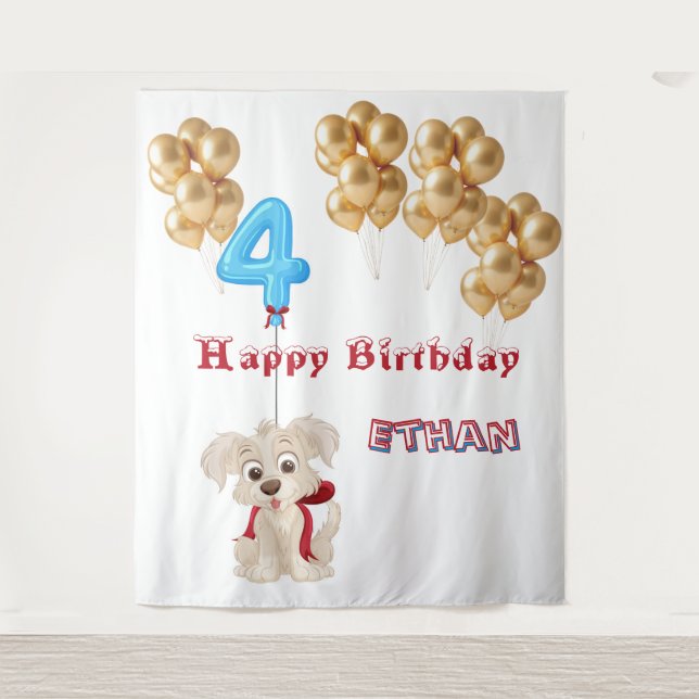 Tapiz Fourth Birthday  (Anverso)