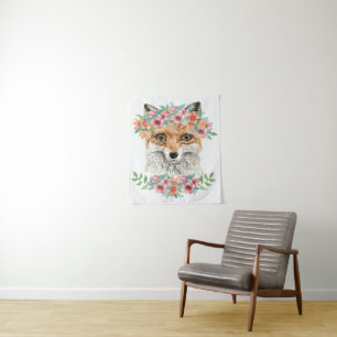 Tapiz Fox floral