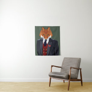 Tapiz Foxy Portrait