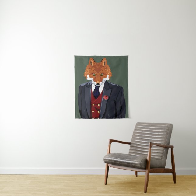 Tapiz Foxy Portrait (In situ)