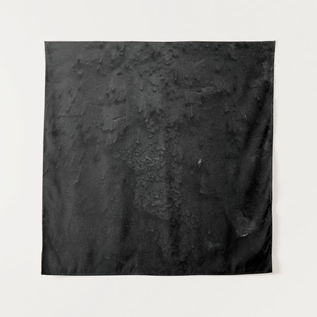 Tapiz Fragmento de piedra negra y gris (Anverso)