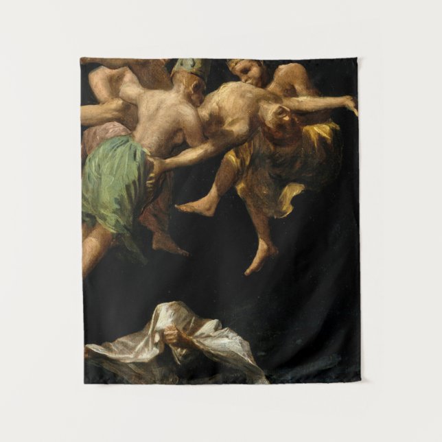 Tapiz Francisco De Goya - Vuelo de las brujas (Anverso)
