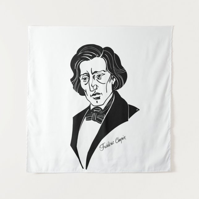 Tapiz Frederic Chopin (Anverso)