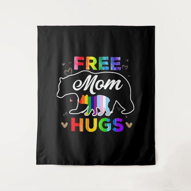 Tapiz Free Mom Hugs (Anverso)