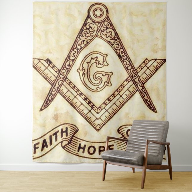 Tapiz Freemason (In situ)
