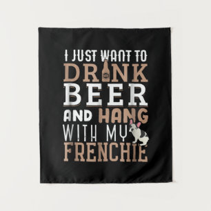Tapiz Frenchie Dad T Funny French Bulldog Lover Gift