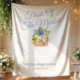 Tapiz Fresco Del Entorno De La Ducha Bridal Del Agricult