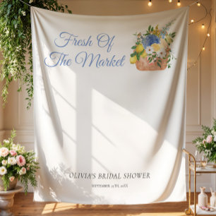 Tapiz Fresco Del Entorno De La Ducha Bridal Del Agricult