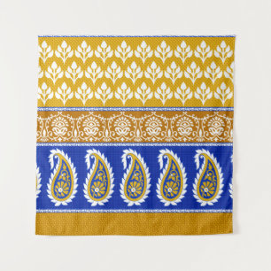 Tapiz Frontera paisley india tradicional sin igual