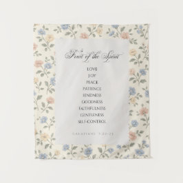 Tapiz Fruit of the Spirit Galatians 5:22–23 Bible Verse 