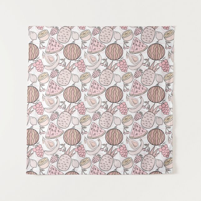 Tapiz Fruit seamless pattern | Fruit surface pattern 1 (Anverso)