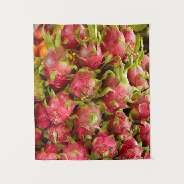 Tapiz Fruta del dragón| Mercado Can Duoc (Anverso)