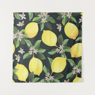 Tapiz Fruta limón: Diseño de patrones sin foco