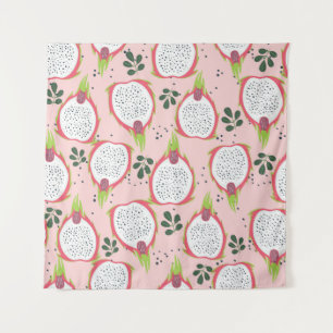 Tapiz Fruta tropical de Pitaya deja sin mar