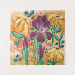 Tapiz Fuego y tapicería de Iris