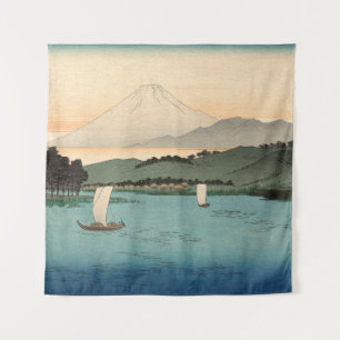 Tapiz Fukeiga 4 - Ukiyo-e Japonés Vintage