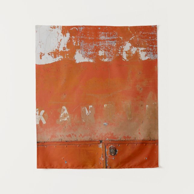 Tapiz Funda metalizado rojo (Anverso)