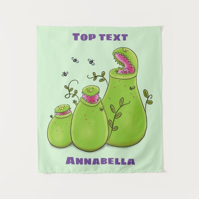 Tapiz Fundido personalizado de plantas de jardinería ver (Anverso)