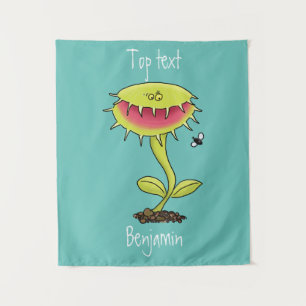 Tapiz Funny carnívoro Venus trampa de mosca personalizad