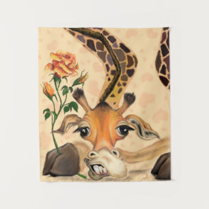 Tapiz Funny Giraffe Tapestry