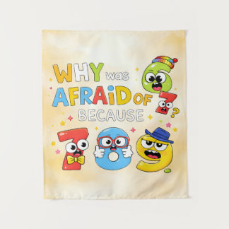 Tapiz Funny Maths Numbers Joke Poster for Kids