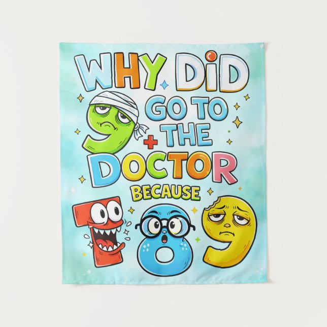 Tapiz Funny Maths Numbers Joke Shirt for Kids (Anverso)