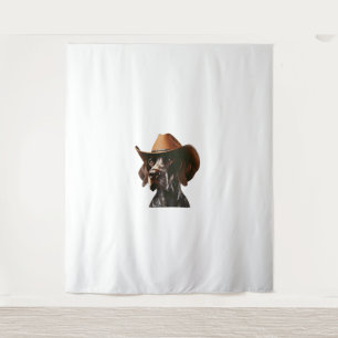 Tapiz Funny Sheriff Dog Shirt Alemán Puntero Perro Mamá