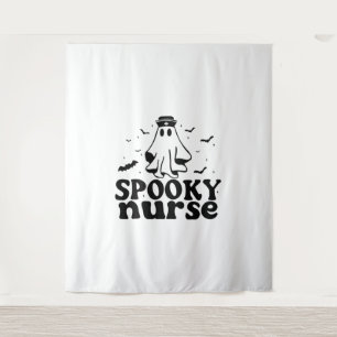 Tapiz Funny Spooky Nurse