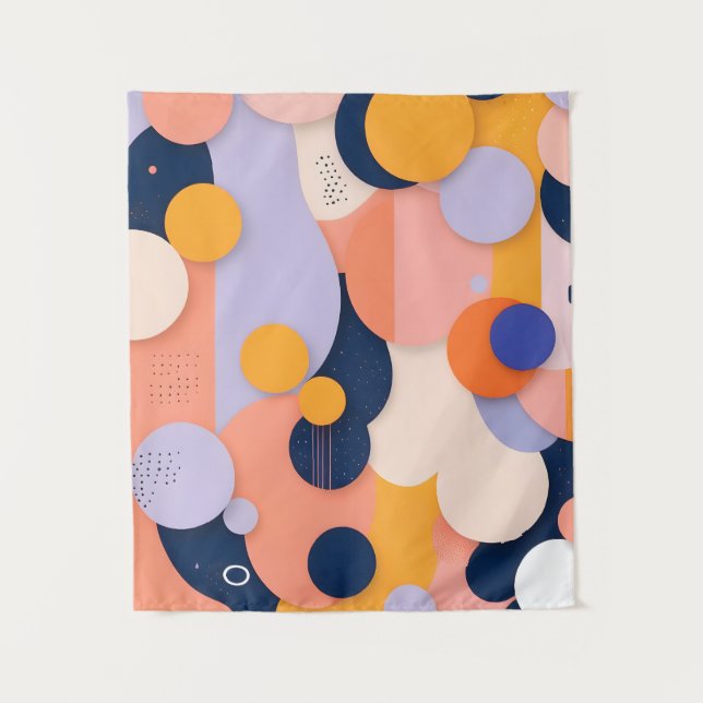 Tapiz Fusión de esfera de color (Anverso)