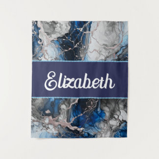 Tapiz Fusión de tinta vibrante