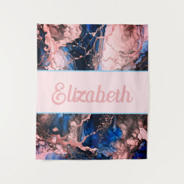 Tapiz Fusión de tinta vibrante