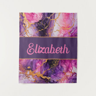 Tapiz Fusión de tinta vibrante