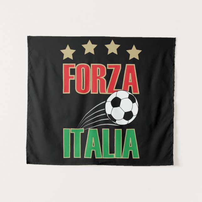 Tapiz Fútbol de Forza Italia (Anverso (horizontal))