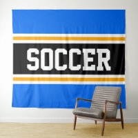 FÚTBOL Rayas de carreras naranjas y negras azules 