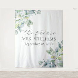 Tapiz Futuro elegante verdor Señora fotografía cabina fo