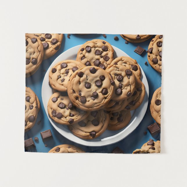 Tapiz Galletas con chispas de chocolate (Anverso (horizontal))