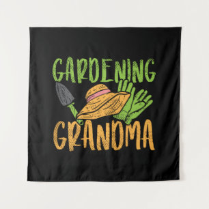 Tapiz Gardening Grandma