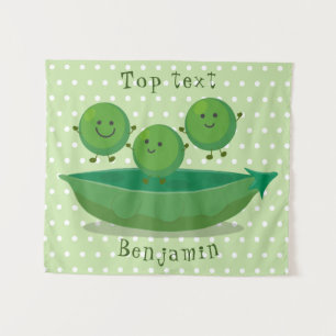 Tapiz Garzas saltantes en ilustracion de personalizado d