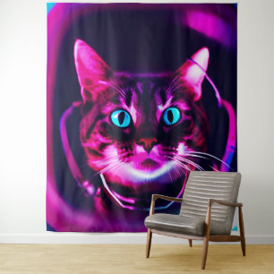Tapiz gato astronauta
