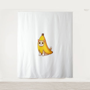 Tapiz Gato con traje bananero