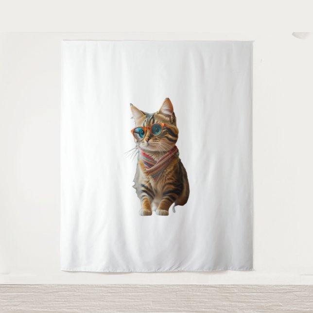 Tapiz Gato de Guay lindo (Anverso)