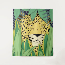 Tapiz Gato de la jungla #4 grande