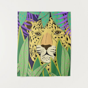 Tapiz Gato de la Jungla Mediano