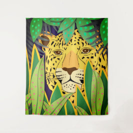 Tapiz Gato de la selva No. 5 Grande