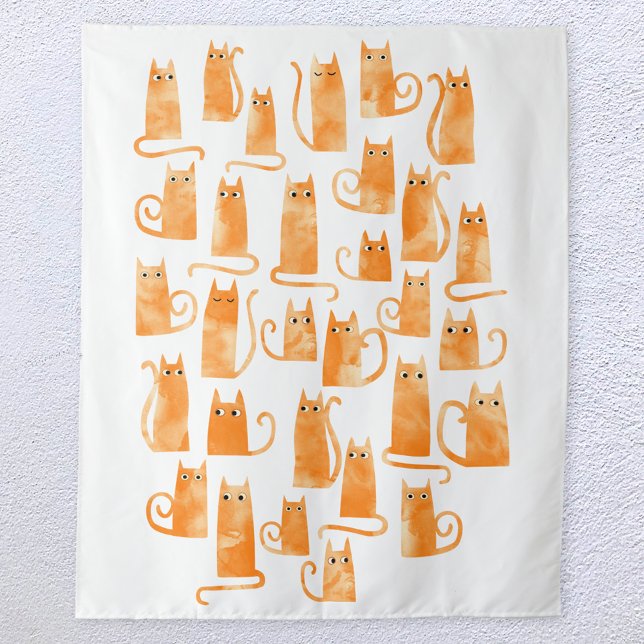 Tapiz Gato de Naranja cutáneo (Subido por el creador)