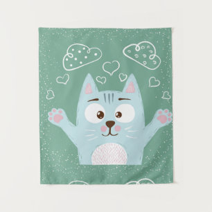 Tapiz Gato de Personalizado cutáneo