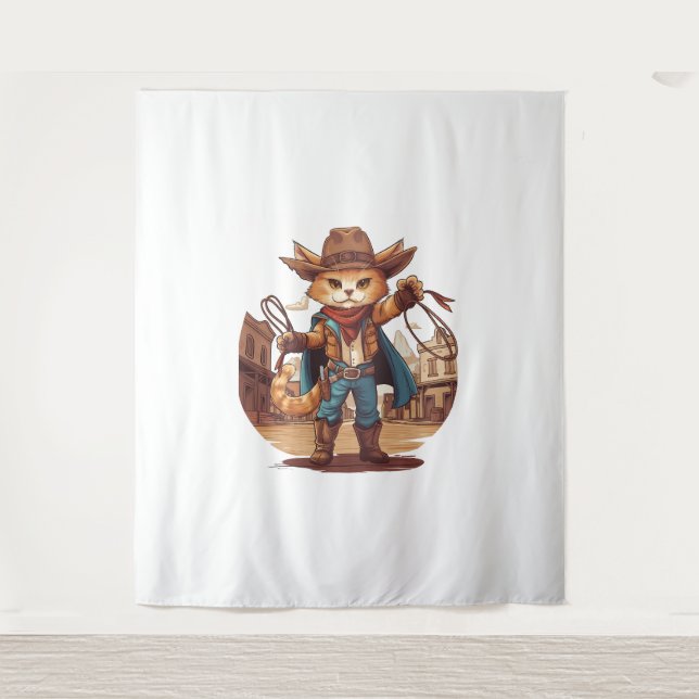 Tapiz Gato de vaca (Anverso)