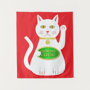 Tapiz Gato Lucky Oriental